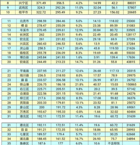 2019年广西民营企业100强发布 靖西一家11名 - 靖西市·靖西网