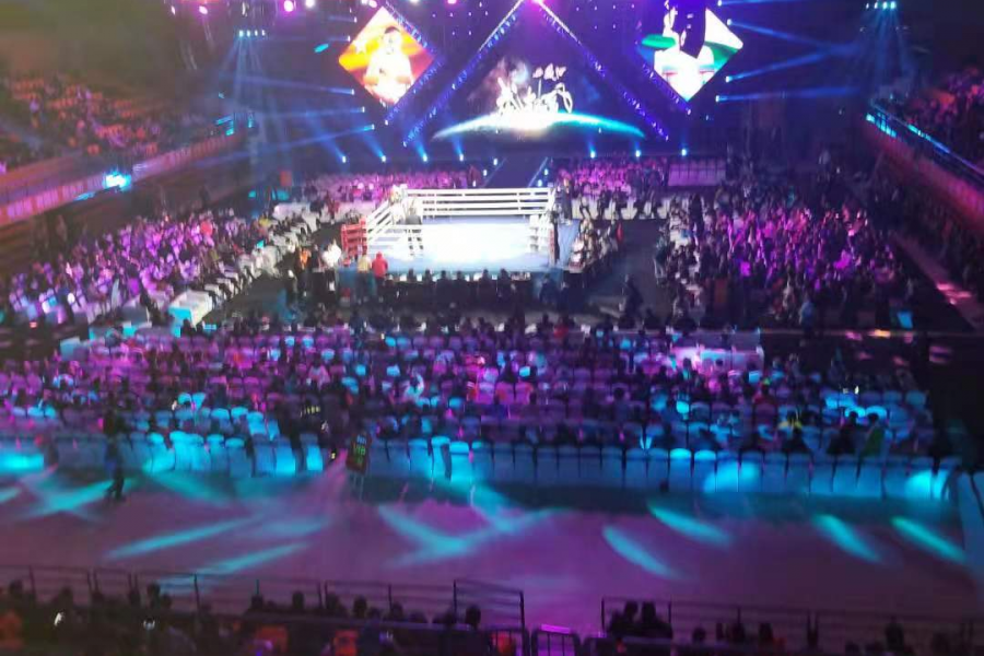 河南卫视知名节目武林风昨晚在百色市区录制,各国拳击明星、网红美女一堆。 - 靖西市·靖西网