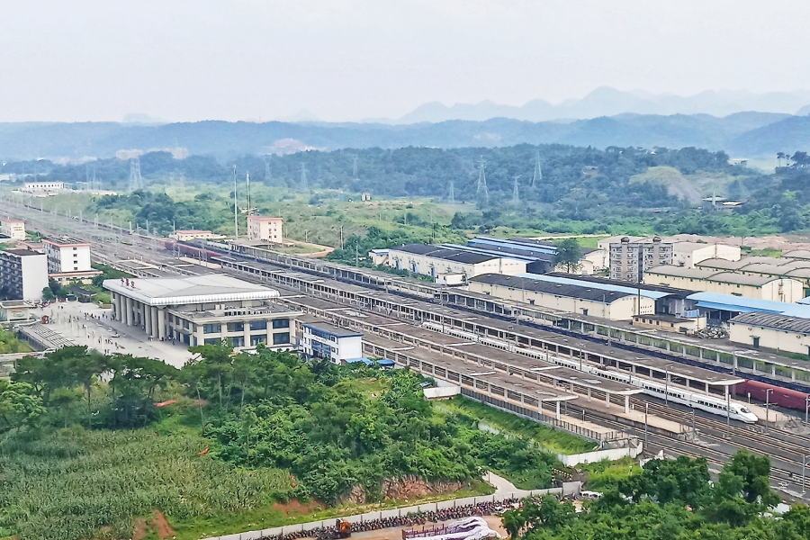 平果火车站，有地就是任性 - 靖西市·靖西网