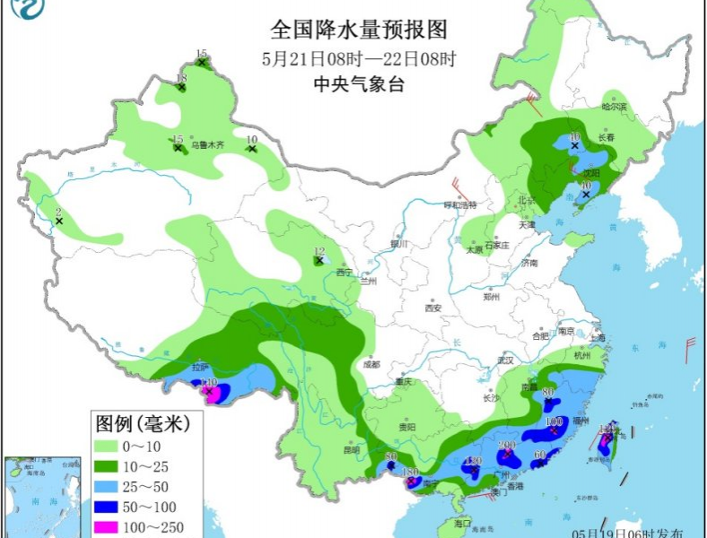 明天起南方强降雨无缝衔接 江南华南局地大暴雨 - 靖西市·靖西网