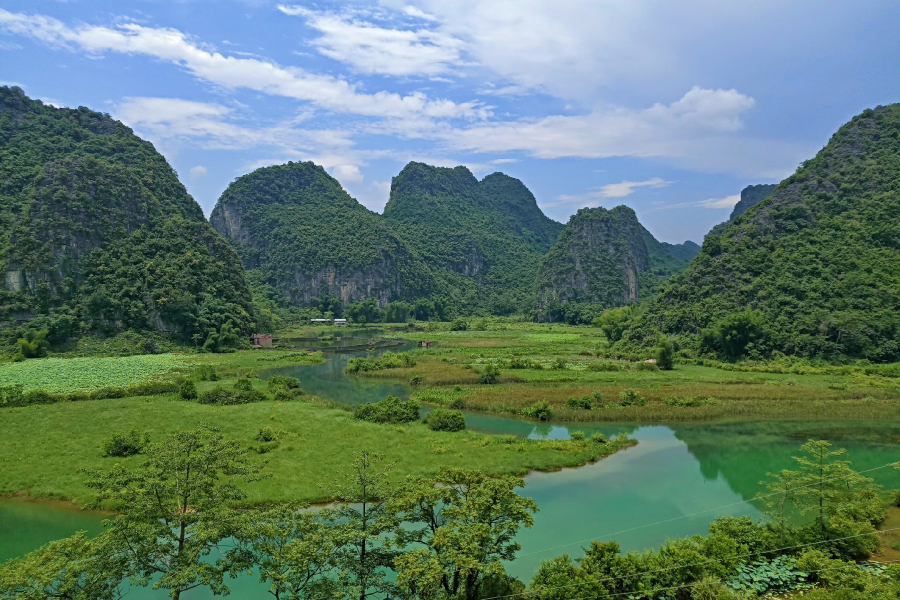 靖西三大景：龙潭，旧州，鹅泉 - 靖西市·靖西网