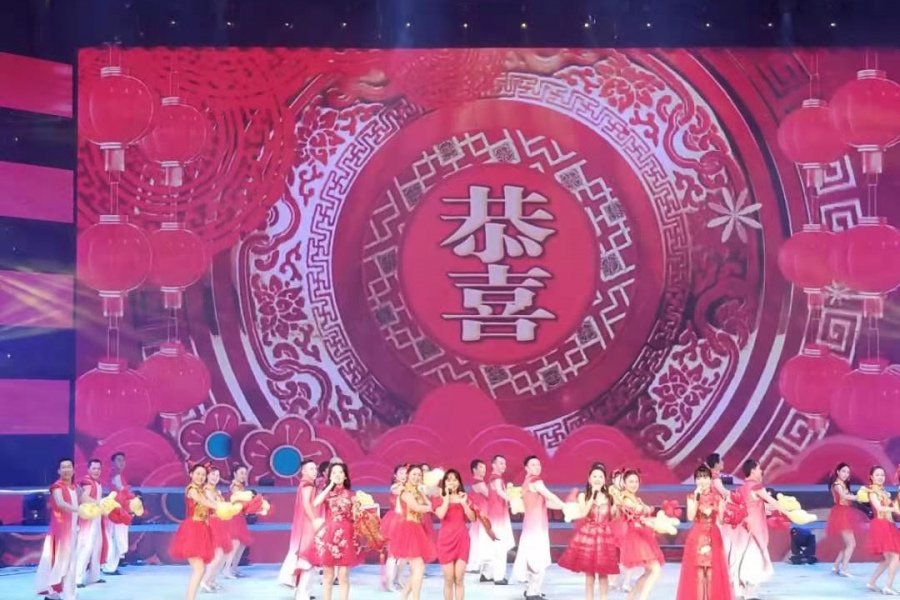 ■"百花迎春”2021市各界群众春节大联欢在百色市行署礼堂上演■ - 靖西市·靖西网