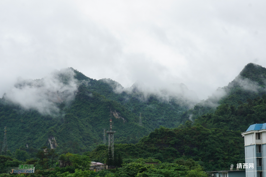 古龙山云雾缭绕，美如仙境 - 靖西市·靖西网