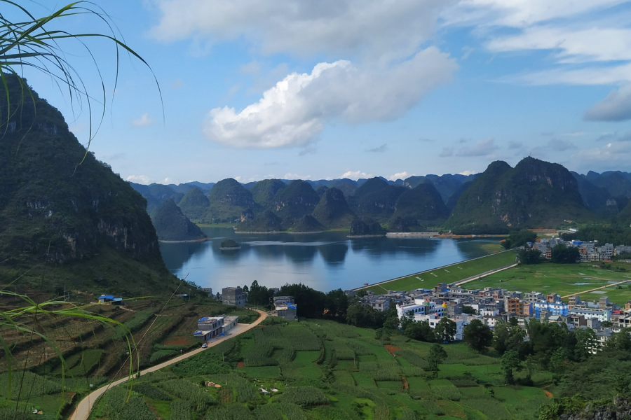 渠洋湖又美出新高度 - 靖西市·靖西网