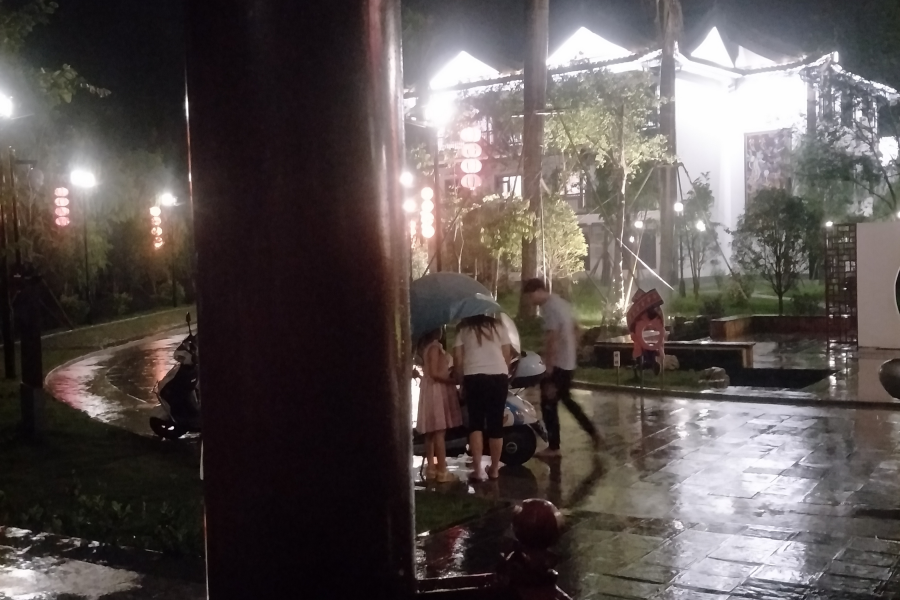 雨夜困古镇也拍几张。 - 靖西市·靖西网