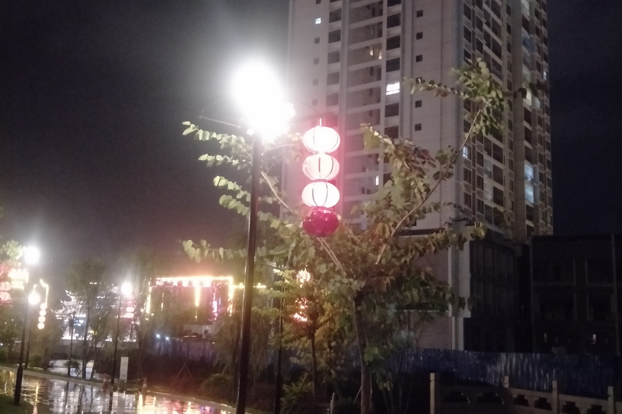 雨夜困古镇也拍几张。 - 靖西市·靖西网
