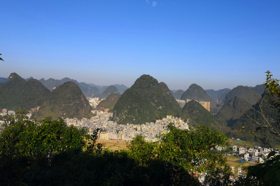 靖西的山城区 - 靖西市·靖西网
