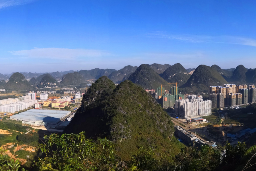 靖西的山城区 - 靖西市·靖西网