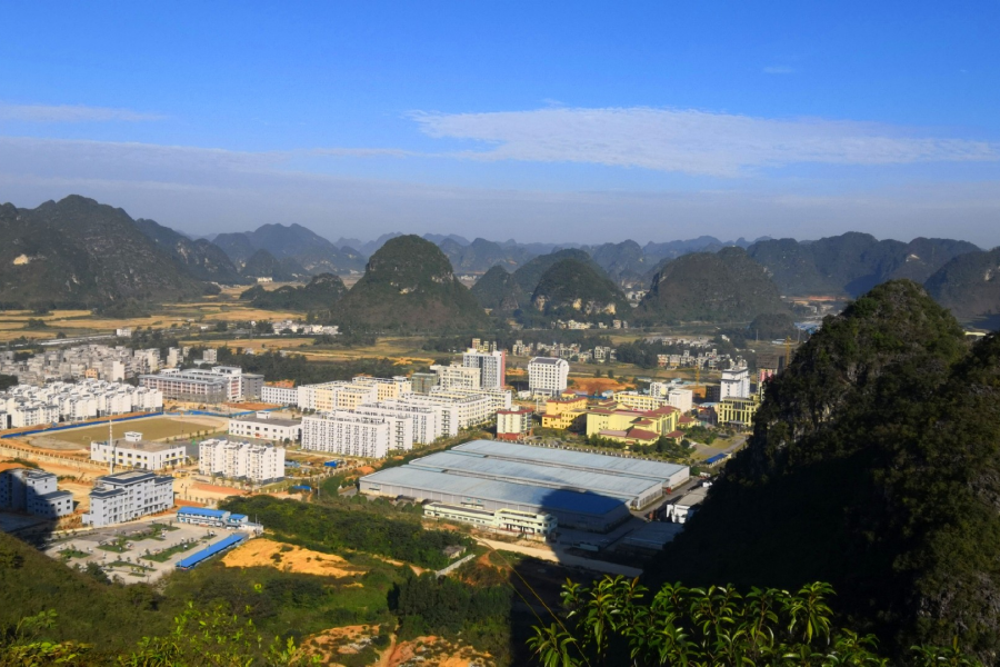 靖西的山城区 - 靖西市·靖西网