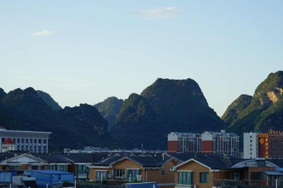 边城夕照 - 靖西市·靖西网