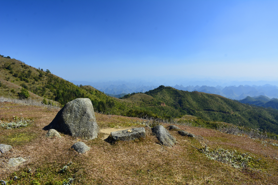 阳光正好，冬游乌鸦山 - 靖西市·靖西网