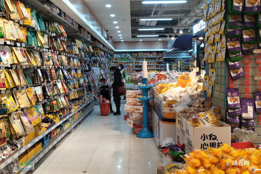 疫情期的靖西:初三，体验超市。 - 靖西市·靖西网