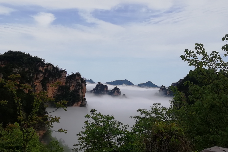 和同事的张家界上山下海游记 - 靖西市·靖西网