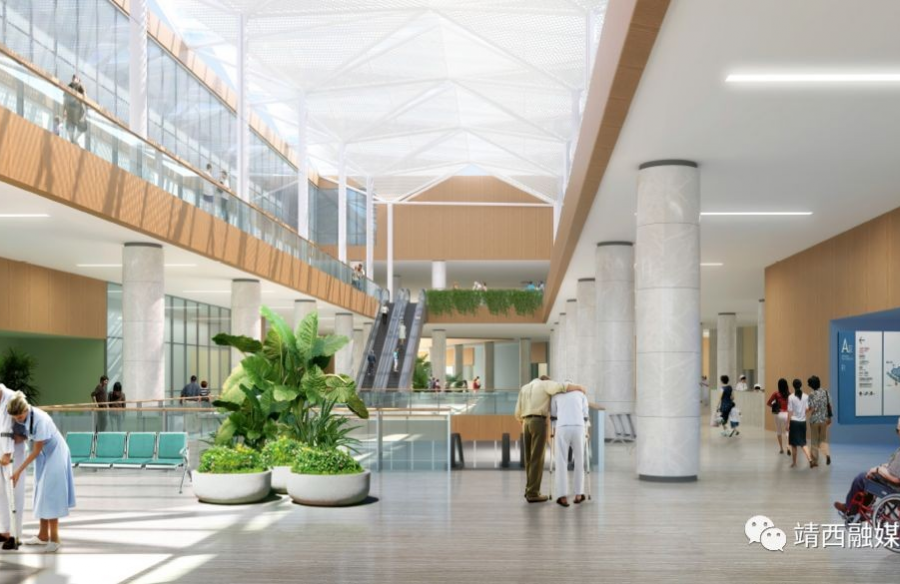 靖西市人民医院新院效果图 - 靖西市·靖西网