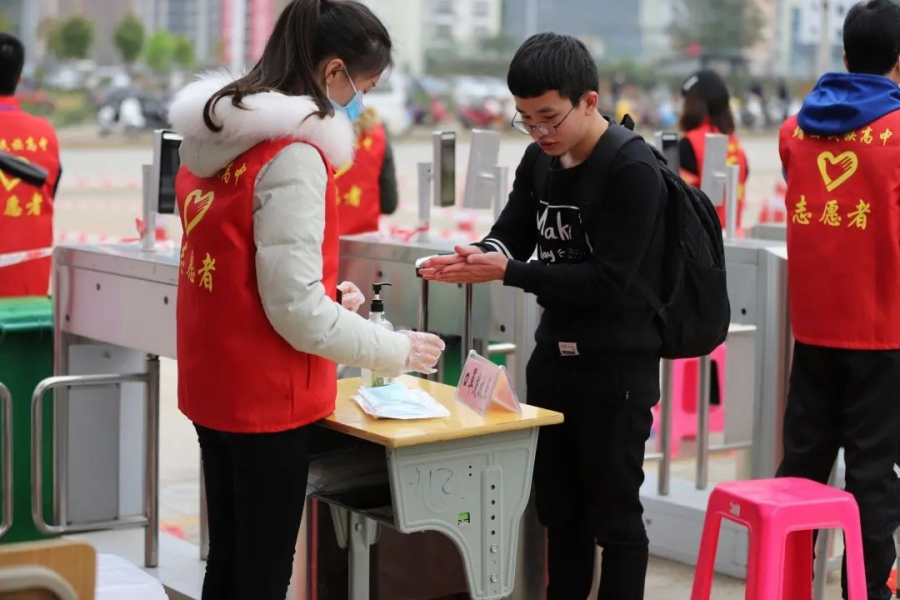 春满校园，靖西民族高中开学啦！！！ - 靖西市·靖西网