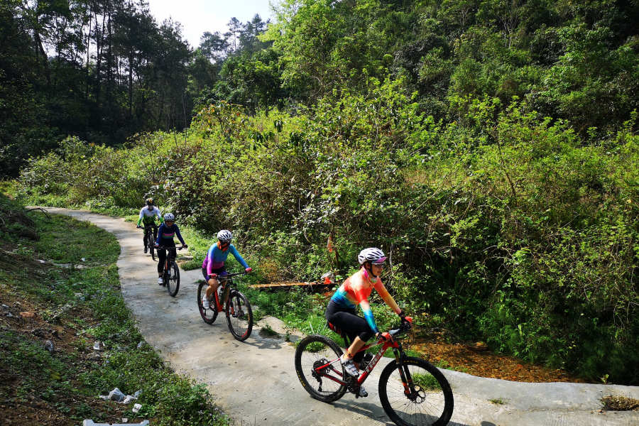 你们希望在图1的路上骑，还是喜欢在图2的路上骑？ - 靖西市·靖西网