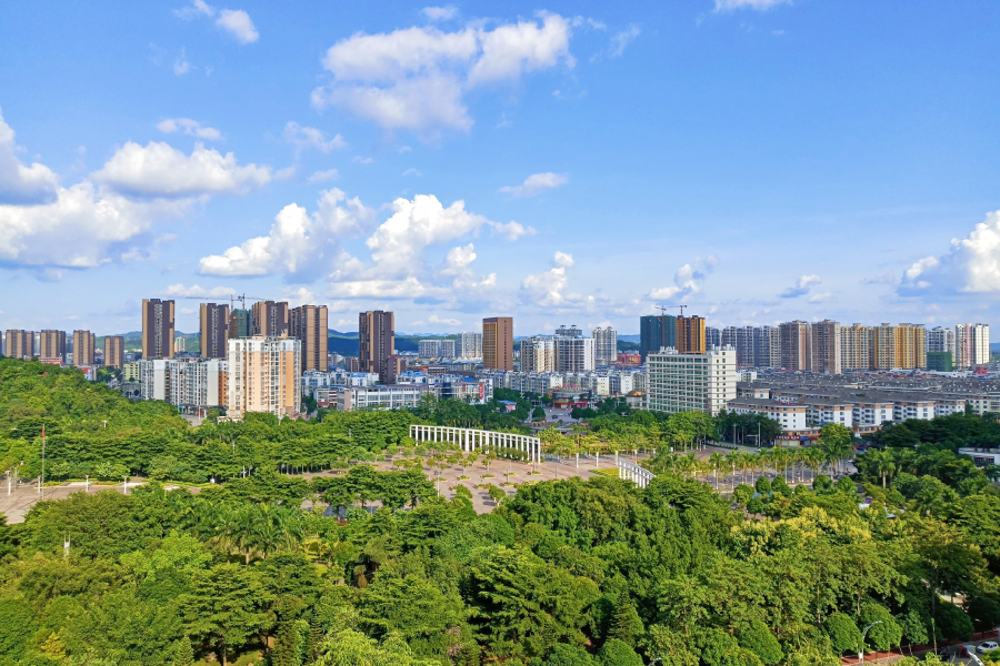 靖西平果高楼大比拼。 - 靖西市·靖西网