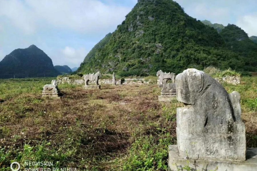“传说"中的广西最大土司墓群竟然在平果 - 靖西市·靖西网
