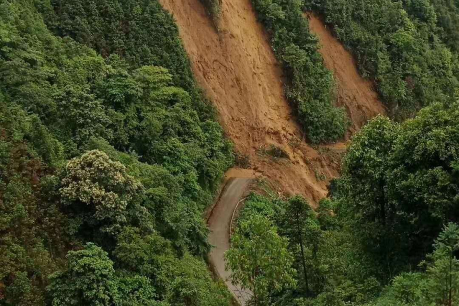 广西那坡县遭遇特大洪灾。 - 靖西市·靖西网