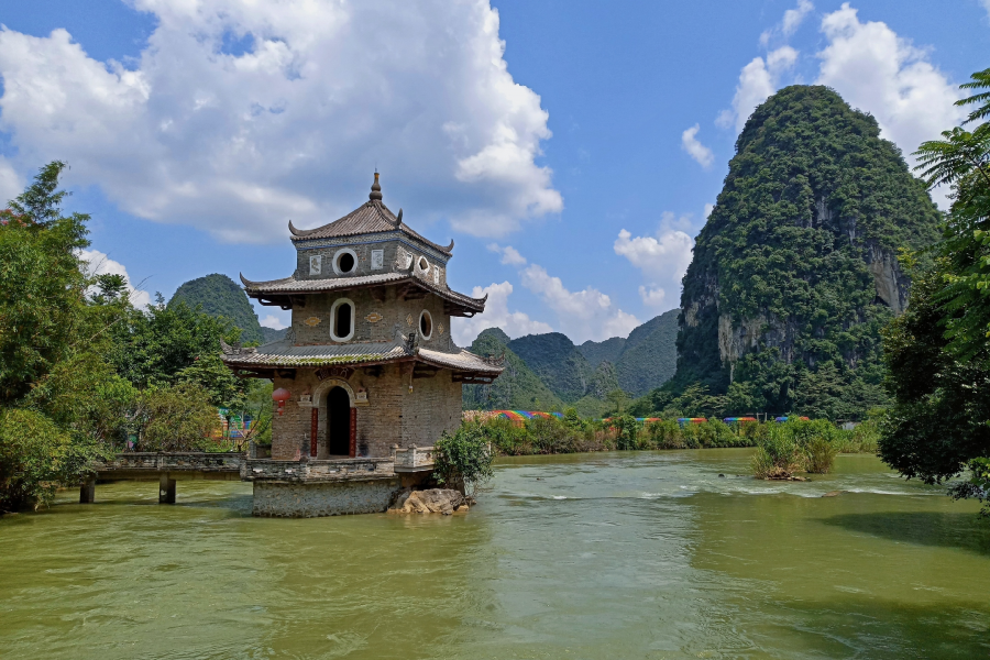 旧州：一箭穿心 - 靖西市·靖西网