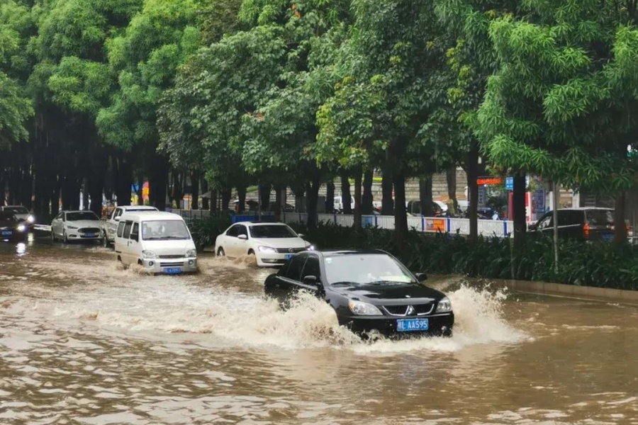 一夜之间，百色城变“水城”，还有一波强降雨在来的路上 - 靖西市·靖西网