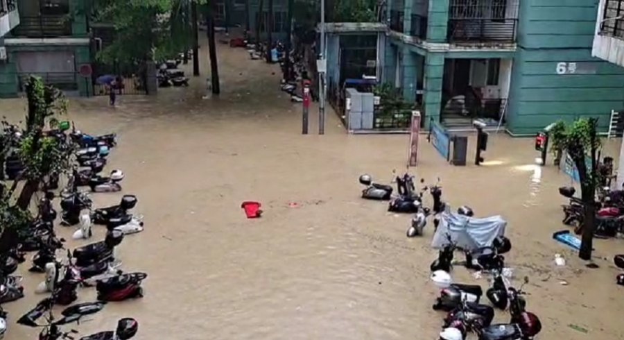 一夜之间，百色城变“水城”，还有一波强降雨在来的路上 - 靖西市·靖西网