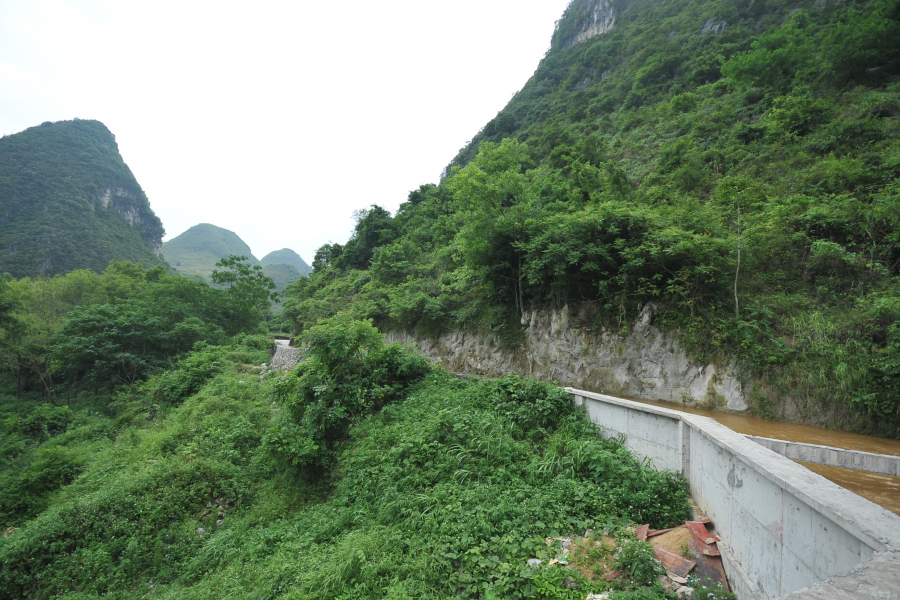 不再的记忆：爱布二级水渠 - 靖西市·靖西网