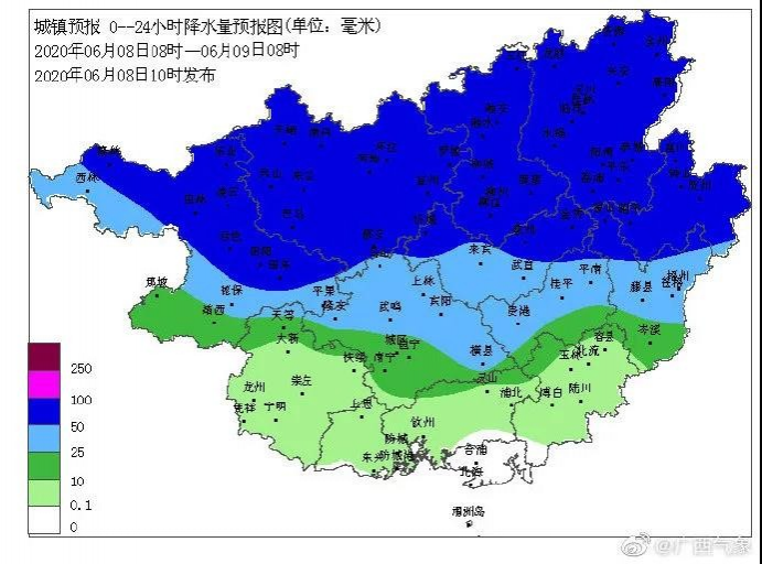 洪峰水位20年一遇！许多车辆“漂流”…雨天开车记住这些可救命 - 靖西市·靖西网