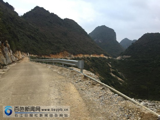昔日悬崖道 今朝变通途——魁圩乡坛马村多油屯修通屯级路 - 靖西市·靖西网
