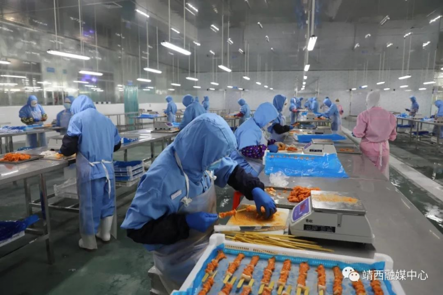 靖西又一扶贫车间在老乡家园开业 - 靖西市·靖西网