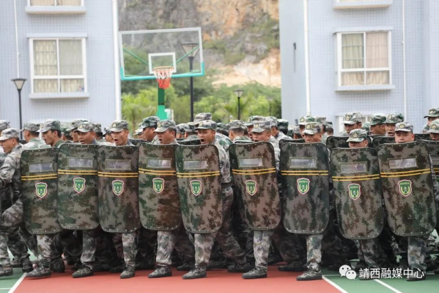 百色军分区抓建基层暨“四个秩序”推进会在靖西召开 - 靖西市·靖西网