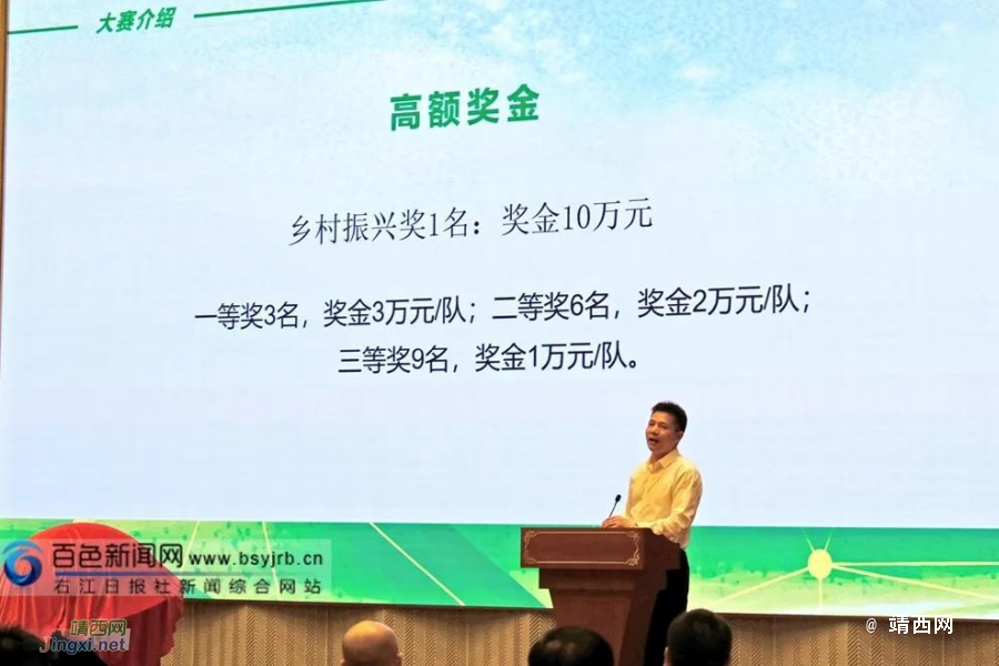 最高奖金10万元！第二届广西大学生乡村振兴创新创业大赛在百色启动 - 靖西市·靖西网