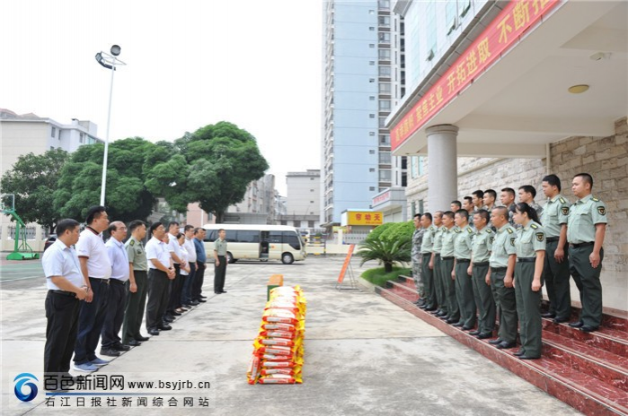 田阳区：开展“八一”慰问 共叙鱼水情深 - 靖西市·靖西网