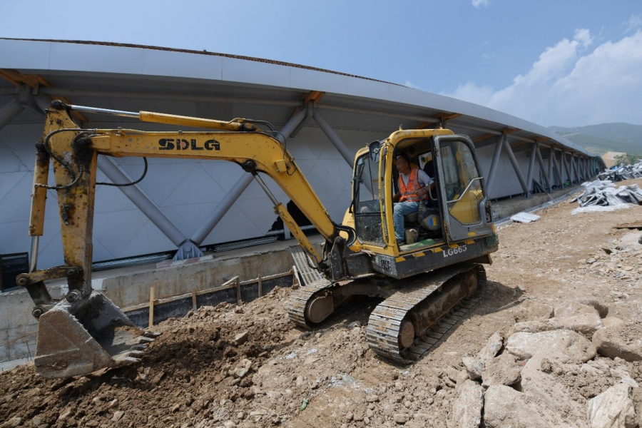 北京冬奥会延庆赛区场馆建设稳步推进 - 靖西市·靖西网