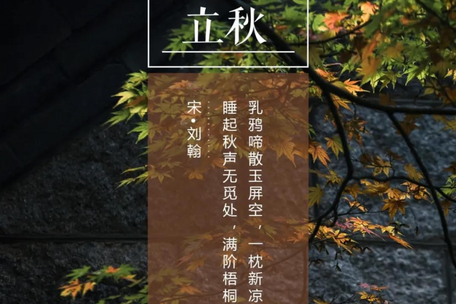 今日立秋 | 谁说秋萧瑟，立秋也是个有“温度”的节气 - 靖西市·靖西网