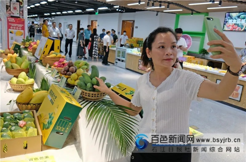 东西部协作消费扶贫（百色芒果）电商峰会在深圳举行 现场达成3000万元的采购意向 - 靖西市·靖西网