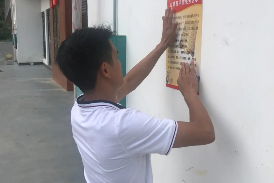 靖西消防救援大队多举措开展自建房消防安全宣传 - 靖西市·靖西网