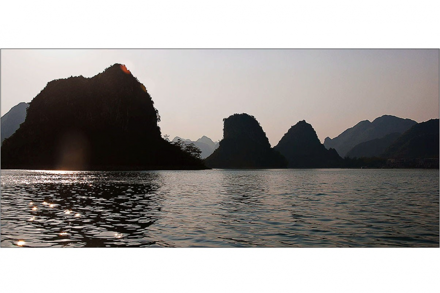 广西靖西绿水青山常在,风景美如画--渠洋湖 - 靖西市·靖西网