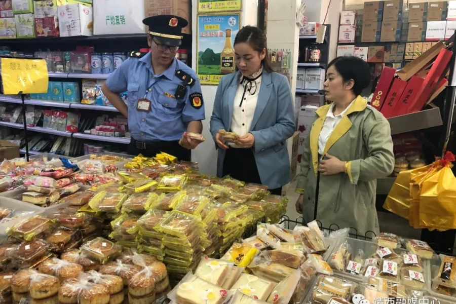 禄峒镇开展节前食品安全检查 守护群众“舌尖上的安全” - 靖西市·靖西网