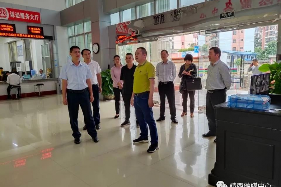 百色市人大常委会到靖西开展贯彻落实《中华人民共和国律师法》执法检查 - 靖西市·靖西网