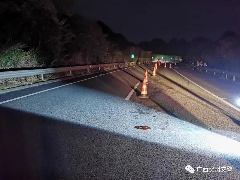 悬赏 | 10月2日包茂高速贺州路段1人被撞身亡！肇事车辆逃逸 - 靖西市·靖西网