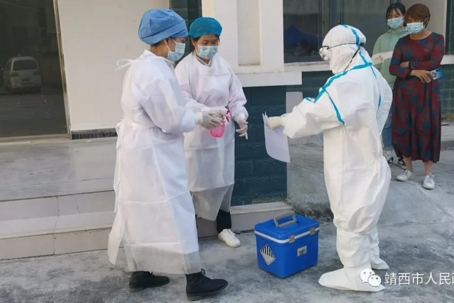 靖西市疾控中心组织开展大规模人群新冠病毒核酸检测应急演练 - 靖西市·靖西网