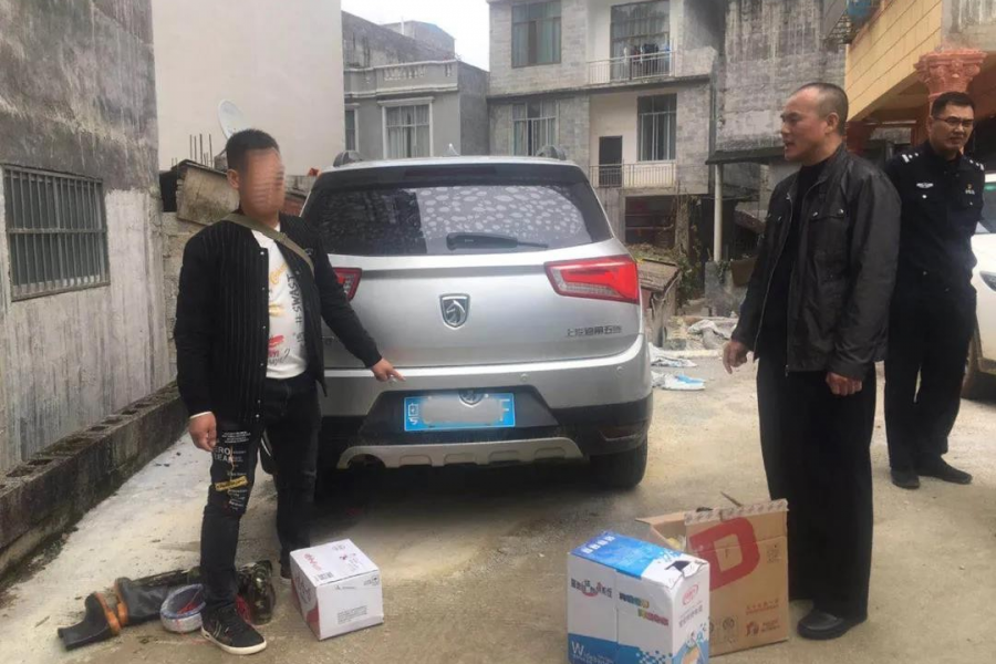 在靖西，套牌车是这样被发现的 - 靖西市·靖西网