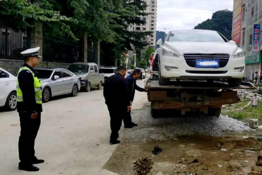 在靖西，套牌车是这样被发现的 - 靖西市·靖西网