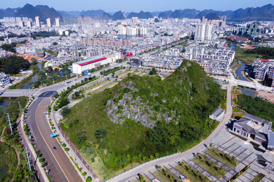 靖西狮子山近况。 - 靖西市·靖西网