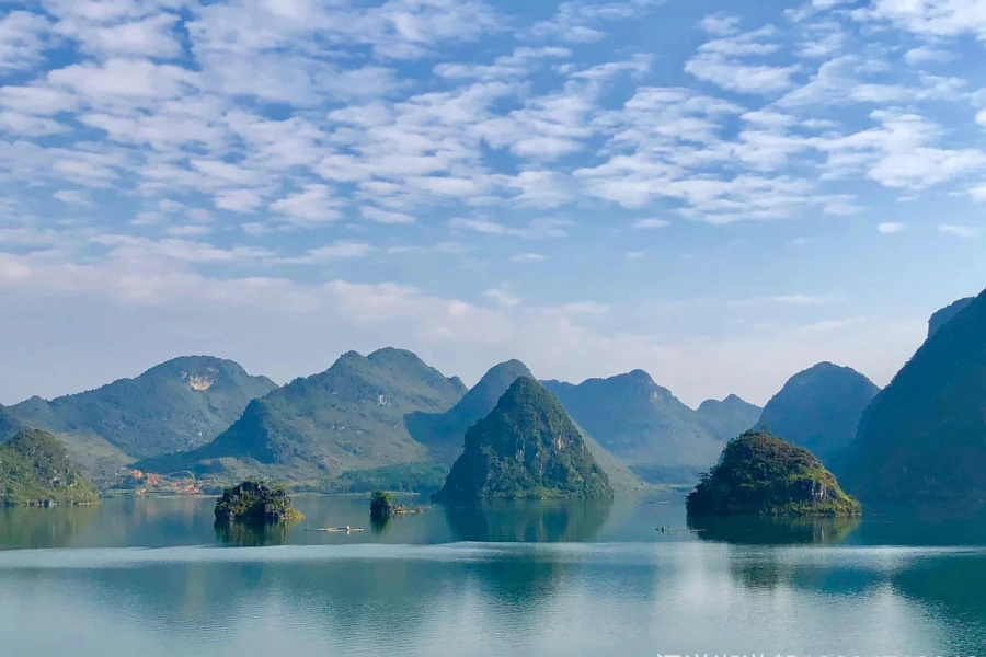 渠洋湖又美出新高度 - 靖西市·靖西网