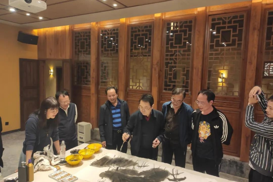 漓江画派靖西行，绘出靖西秀美风光 - 靖西市·靖西网