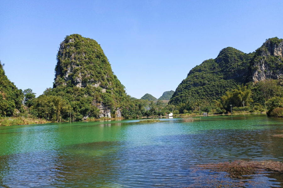 漓江画派靖西行，绘出靖西秀美风光 - 靖西市·靖西网