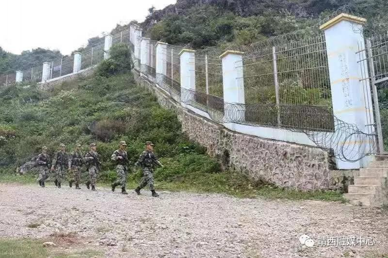百色市 2020 年边境军警民联防演练在靖西举行 - 靖西市·靖西网