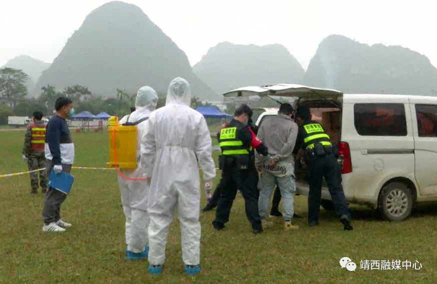 百色市 2020 年边境军警民联防演练在靖西举行 - 靖西市·靖西网